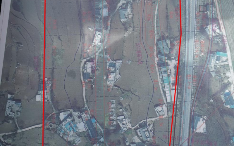 威寧北收費站改擴建場平區(qū)地塊